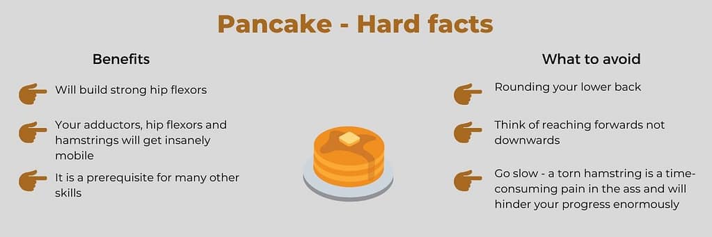 Pancake Stretch Benefits Infopost